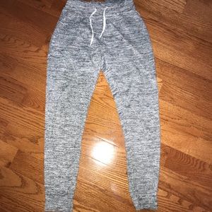 Gray joggers